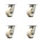 Service Caster 5 Inch Kingpinless Nylon Wheel Swivel Top Plate Caster, 4PK SCC-KP30S520-NYR-4 - alternate 1
